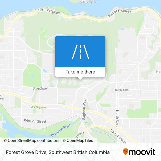 Forest Grove Drive plan