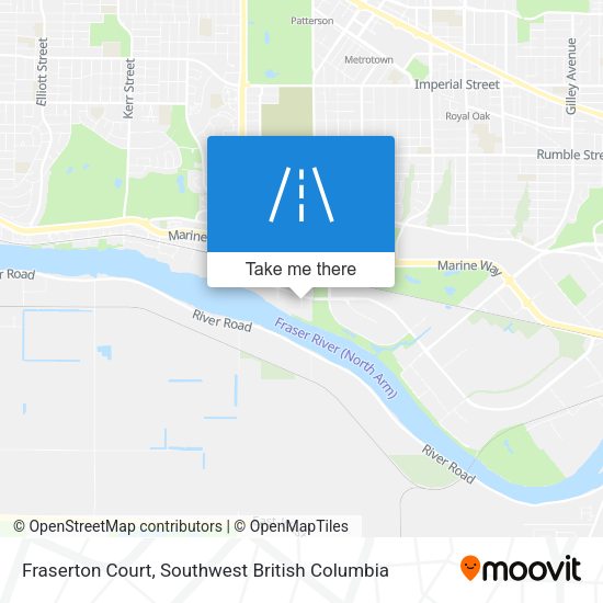 Fraserton Court map