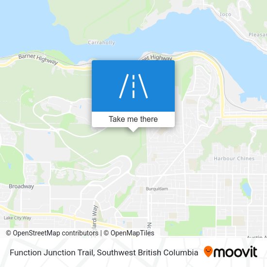 Function Junction Trail map