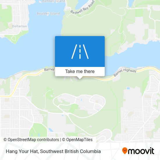 Hang Your Hat map