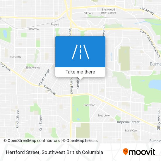 Hertford Street map