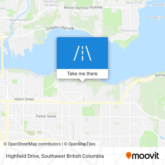 Highfield Drive map