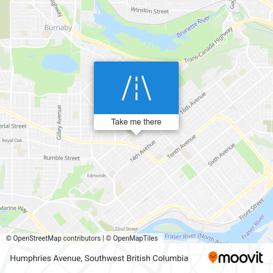 Humphries Avenue plan