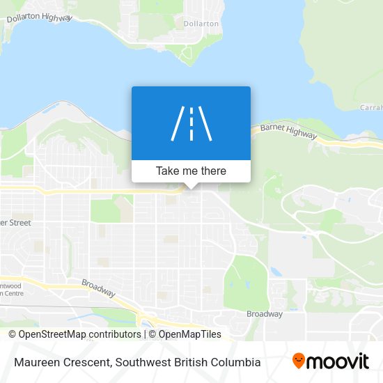 Maureen Crescent map