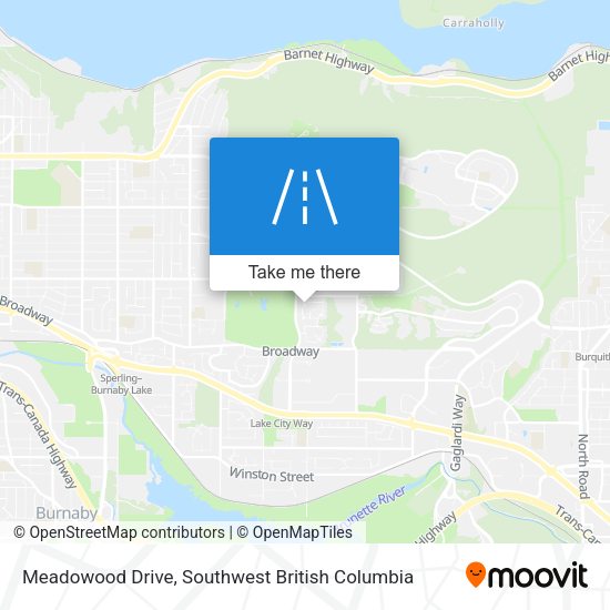 Meadowood Drive plan