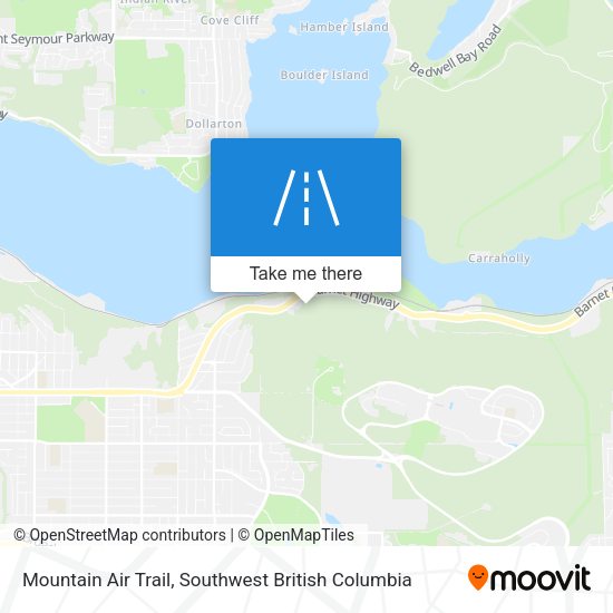 Mountain Air Trail map