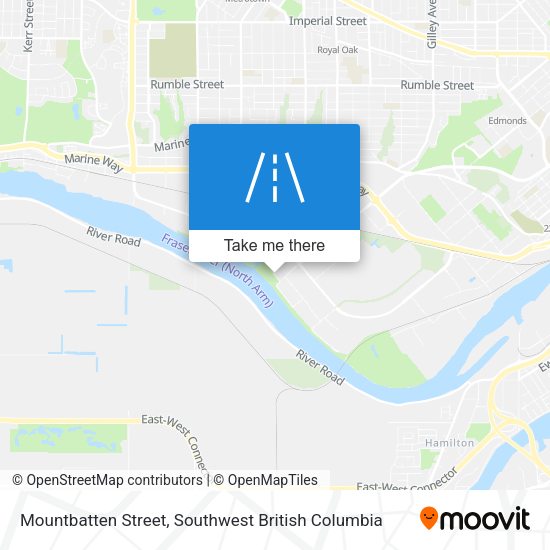 Mountbatten Street map
