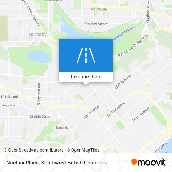 Noelani Place map