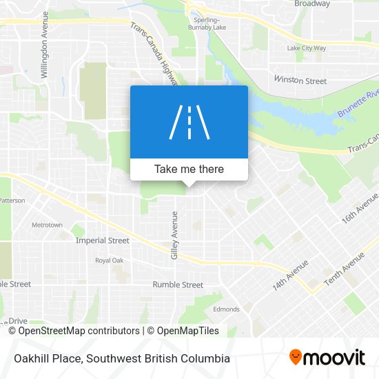 Oakhill Place map