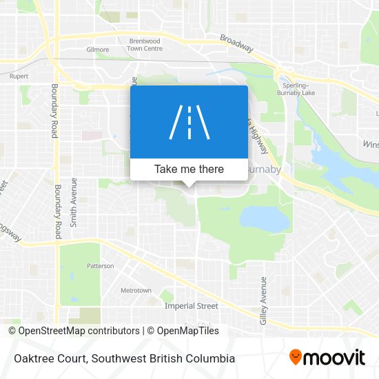 Oaktree Court map