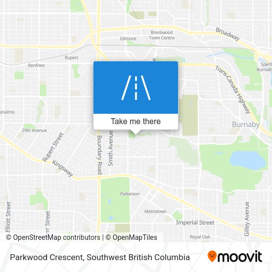 Parkwood Crescent plan