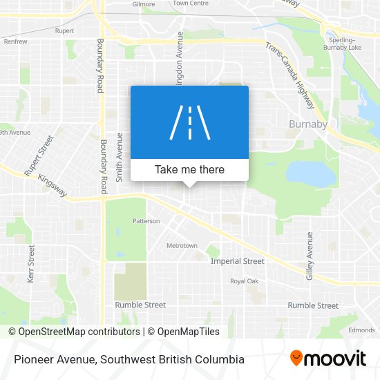 Pioneer Avenue plan
