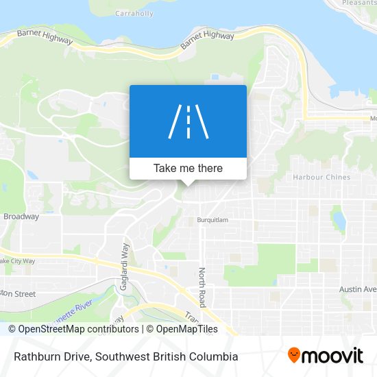 Rathburn Drive map