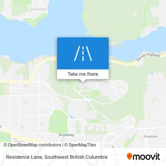 Residence Lane map