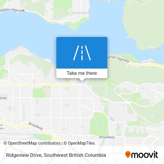 Ridgeview Drive map