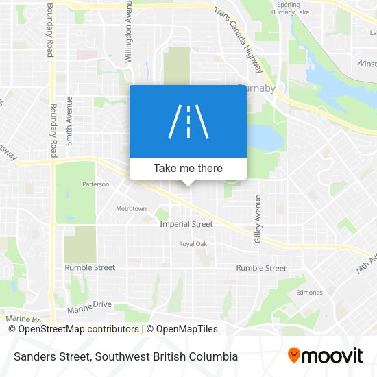 Sanders Street plan