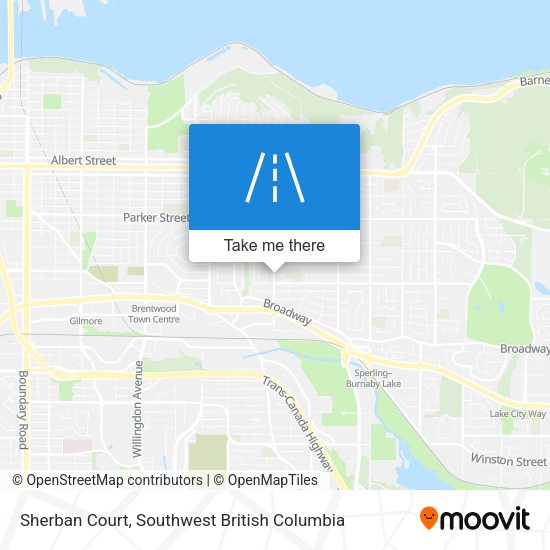 Sherban Court map