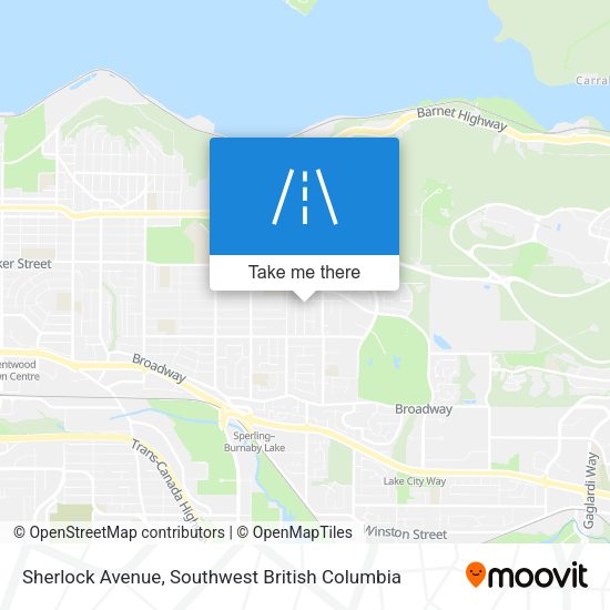 Sherlock Avenue plan