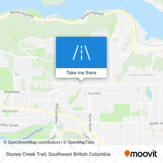Stoney Creek Trail map