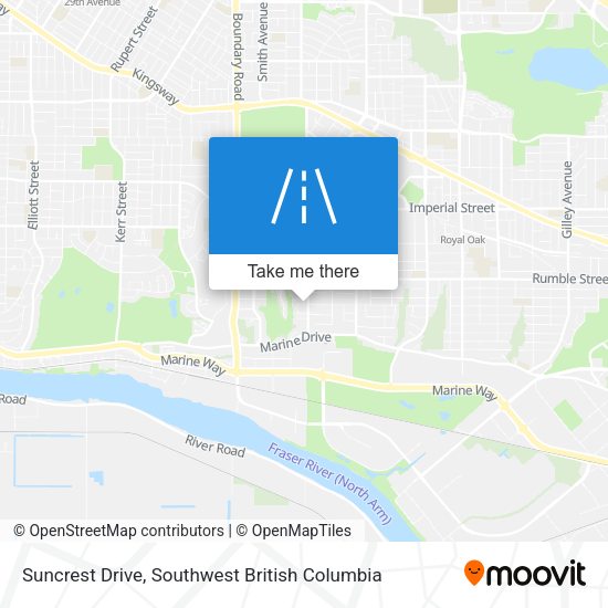 Suncrest Drive map