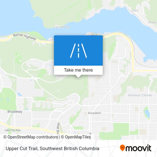 Upper Cut Trail plan