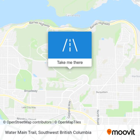Water Main Trail plan