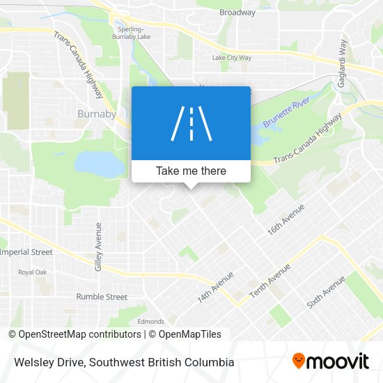 Welsley Drive map