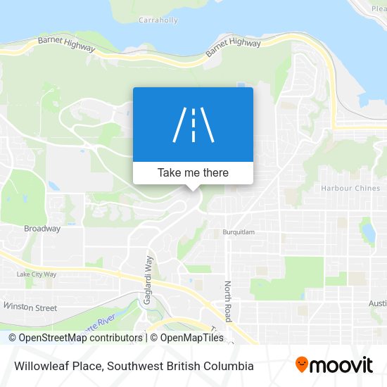 Willowleaf Place map