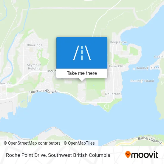 Roche Point Drive map