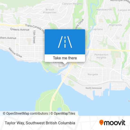 Taylor Way plan