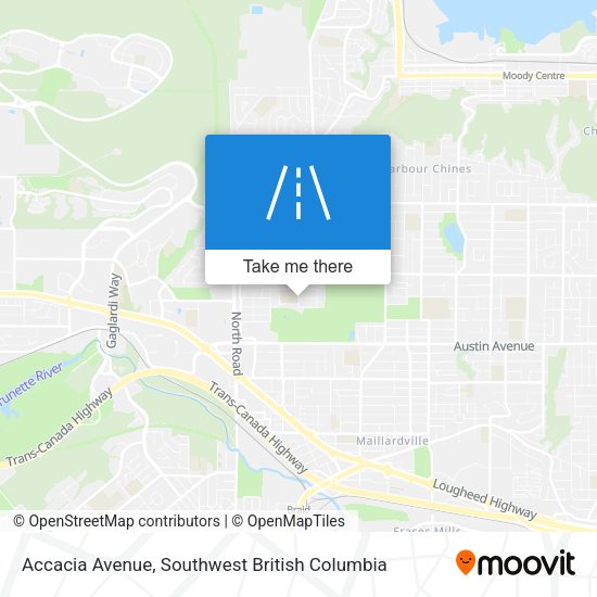 Accacia Avenue map