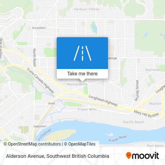 Alderson Avenue plan