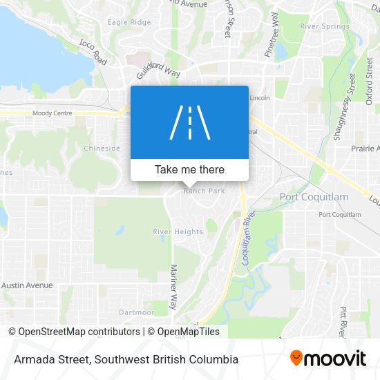 Armada Street map