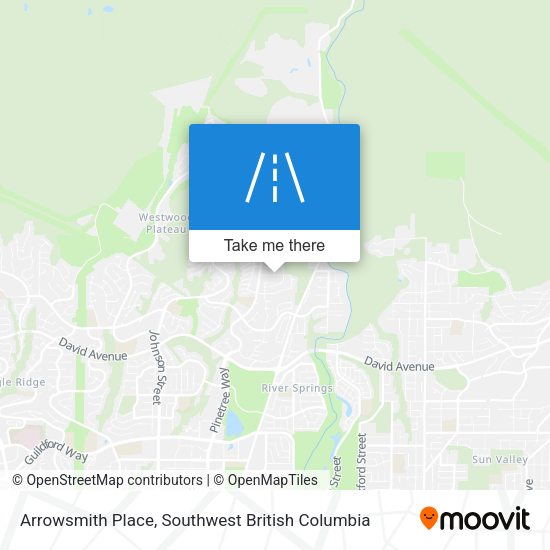 Arrowsmith Place map