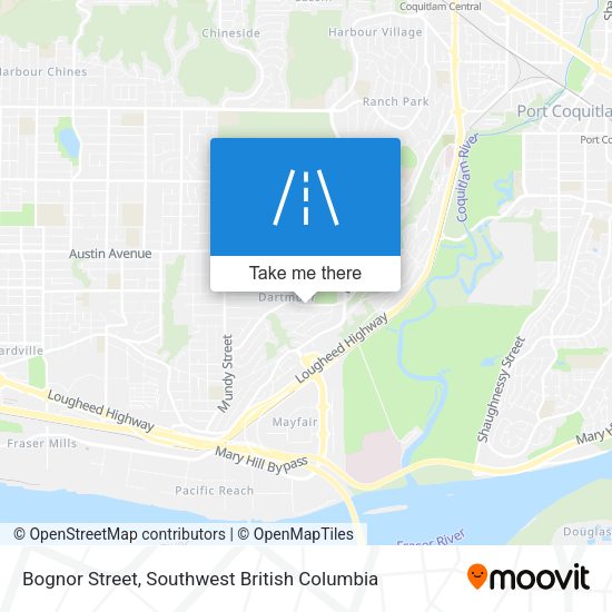 Bognor Street map