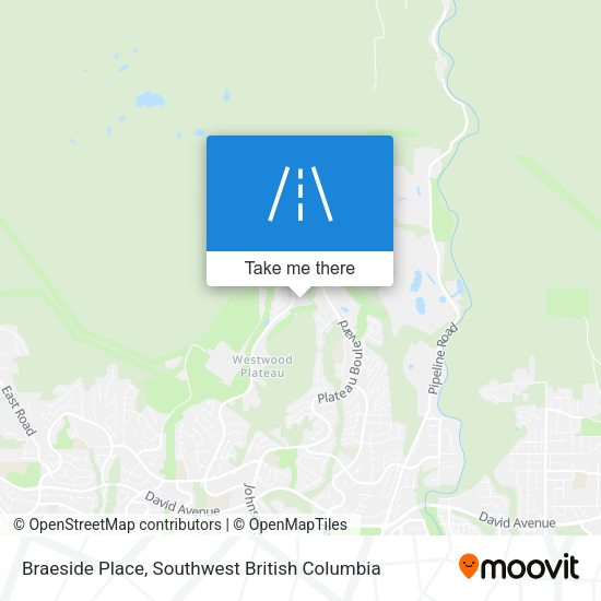 Braeside Place map
