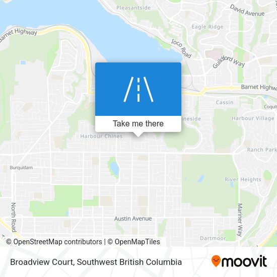 Broadview Court map