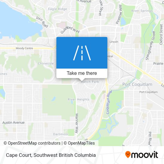 Cape Court map