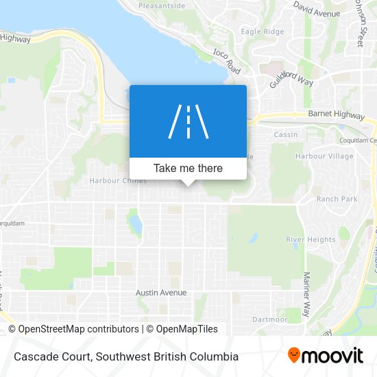 Cascade Court map