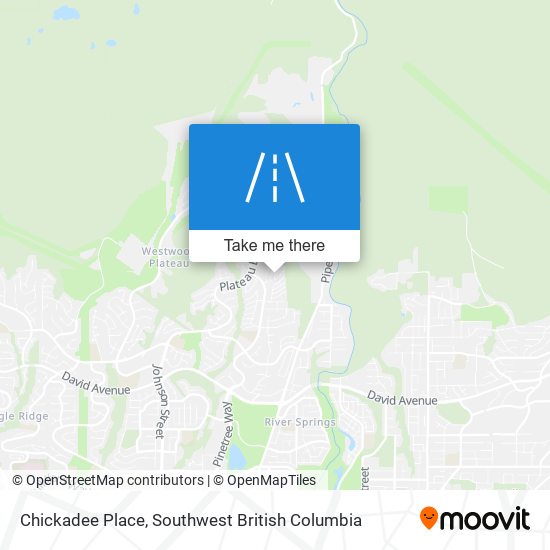 Chickadee Place map