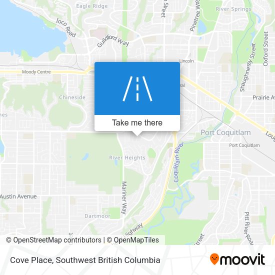 Cove Place map