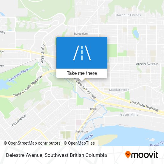 Delestre Avenue plan