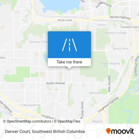 Denver Court map