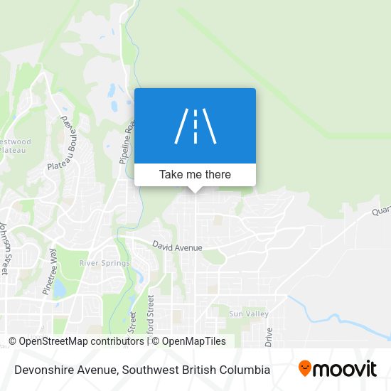 Devonshire Avenue plan