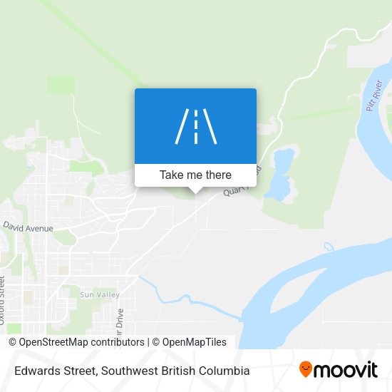 Edwards Street map