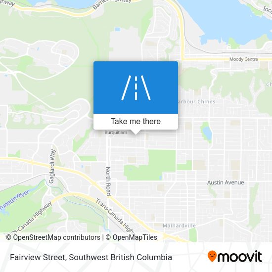 Fairview Street map