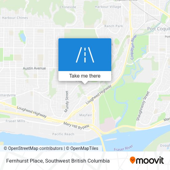 Fernhurst Place map