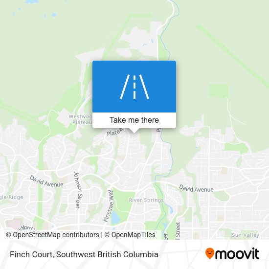 Finch Court map