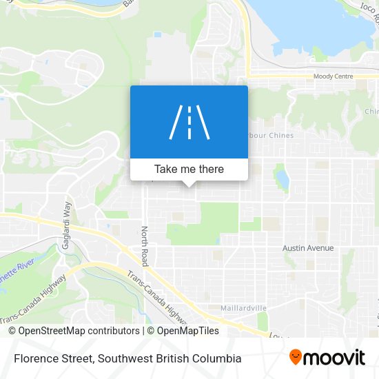 Florence Street map