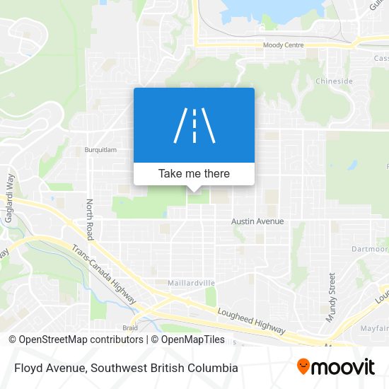 Floyd Avenue map